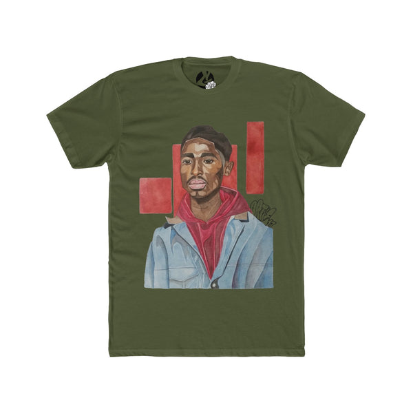 "Bishop/Who got the Juice" Men's Cotton Crew Tee by Ortie - GaleraCollective