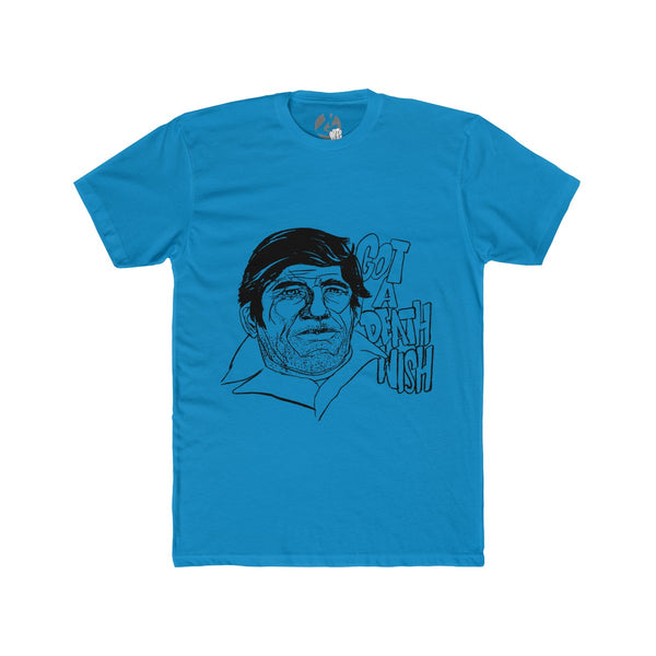 "Charles Bronson" Men's Cotton Crew Tee by Ortie - GaleraCollective